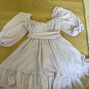 Lucy in the Sky Lavender Mini Dress